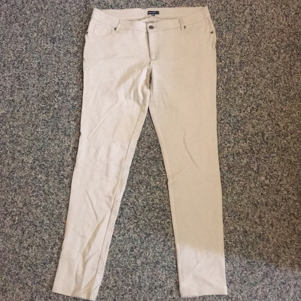 Khaki jegging